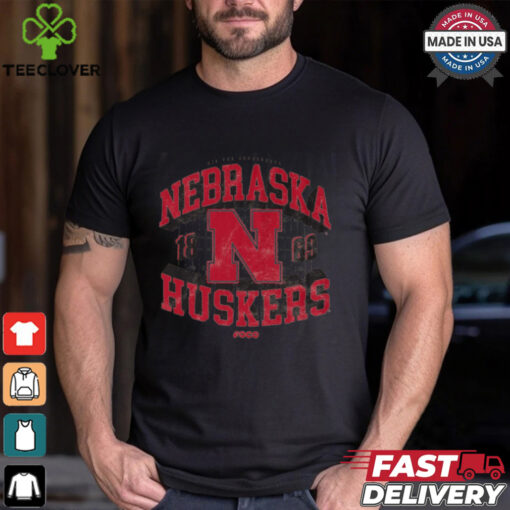 Nebraska Cornhuskers Field Arched Wordmark T Shirt