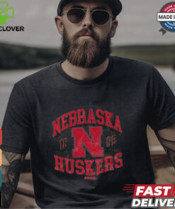 Nebraska Cornhuskers Field Arched Wordmark T Shirt
