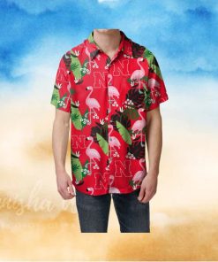 Nebraska Cornhuskers Floral Hawaiian Shirt