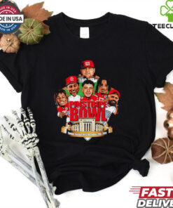 Nebraska Cornhuskers Pinstripe Bowl Game Caricature Shirt, featuring a fun and vibrant caricature design celebrating the Cornhuskers’ participation in the Pinstripe Bowl. Perfect for fans who want to show their team spirit with a unique, playful twist while commemorating the exciting bowl game!