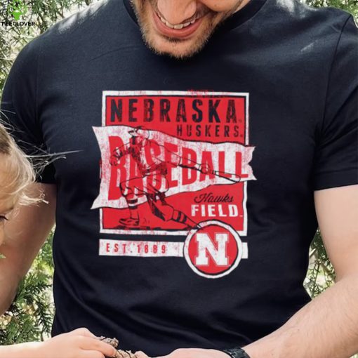 Nebraska Cornhuskers Scarlet Nebraska Huskers Baseball Hawks Field retro hoodie, sweater, longsleeve, shirt v-neck, t-shirt