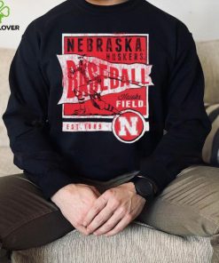 Nebraska Cornhuskers Scarlet Nebraska Huskers Baseball Hawks Field retro hoodie, sweater, longsleeve, shirt v-neck, t-shirt