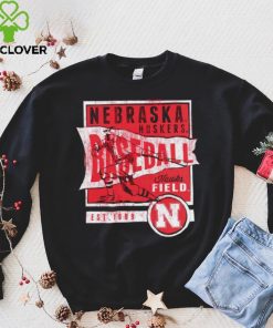 Nebraska Cornhuskers Scarlet Nebraska Huskers Baseball Hawks Field retro hoodie, sweater, longsleeve, shirt v-neck, t-shirt