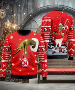 Nebraska Cornhuskers Team Grinch Ugly Christmas Sweater Cute Christmas Gift