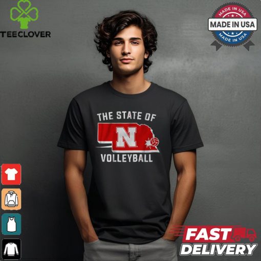 Nebraska Cornhuskers The State of Volleyball shirt
