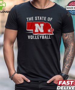 Nebraska Cornhuskers The State of Volleyball shirt