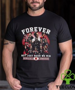 Nebraska Cornhuskers Volleyball Forever Fan Win Or Lose T Shirt