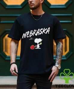 Nebraska Cornhuskers and Peanuts Snoopy tennis shirt