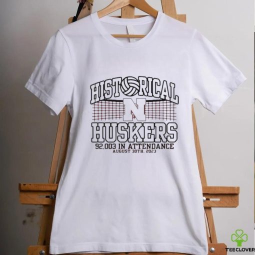 Nebraska Huskers Blue 84 Unisex Volleyball Day World Record Shirt