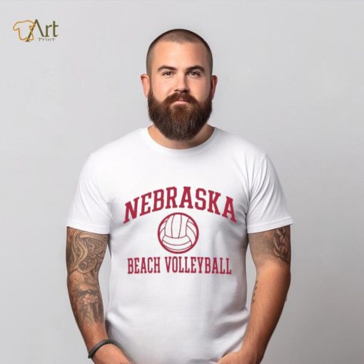 Nebraska Huskers Champion Icon Beach Volleyball Powerblend Shirt