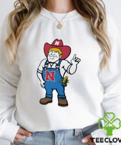 Nebraska Huskers Herbie Mark Mascot T shirt