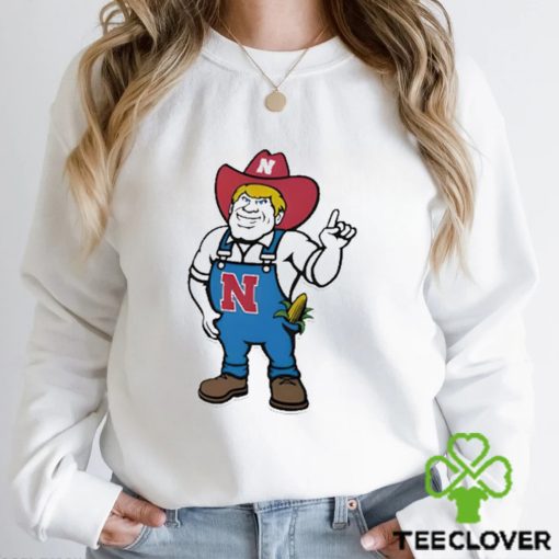 Nebraska Huskers Herbie Mark Mascot T shirt