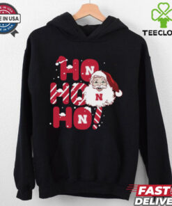 Nebraska Huskers Ho Ho Ho Santa Claus Christmas shirt