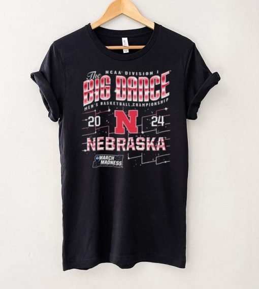 Nebraska Huskers The Big Dance NCAA Division Men’s Basketball Championship 2024 Shirt