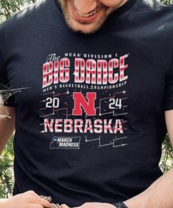 Nebraska Huskers The Big Dance NCAA Division Men’s Basketball Championship 2024 Shirt