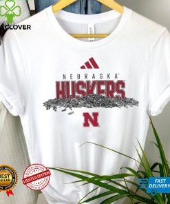 Nebraska Huskers adidas Baseball Sunflower Seeds T Shirt