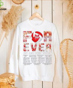 Nebraska Huskers forever not just when we win signatures shirt