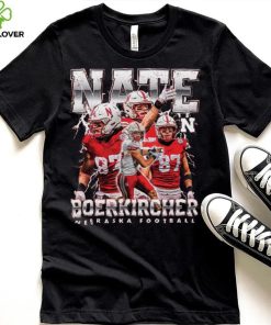 Nebraska NCAA Football Nate Boerkircher Hooded Shirt