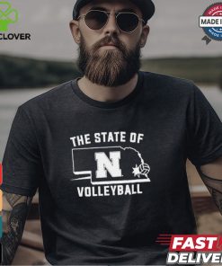 Nebraska The State Of Volleyball Shirt