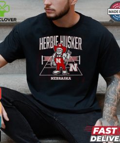 Nebraska Volleyball Herbie Mascot shirt