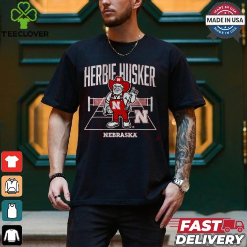 Nebraska Volleyball Herbie Mascot shirt