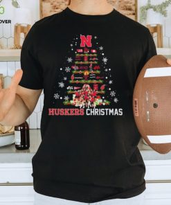 Nebraska Volleyball Huskers Christmas Tree Shirt