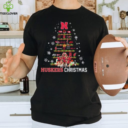 Nebraska Volleyball Huskers Christmas Tree Shirt