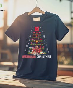 Nebraska Volleyball Huskers Christmas Tree Shirt 2 Nebraska Volleyball Huskers Christmas Tree Shirt