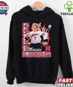 Nebraska Volleyball Maisie Boesiger 90s Retro t shirt