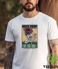 Neck Deep EUROPE 2024 Shirt