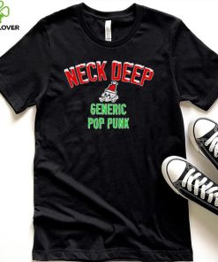 Neck Deep Generic Pop Punk Chritmas skull logo shirt