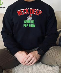 Neck Deep Generic Pop Punk Chritmas skull logo hoodie, sweater, longsleeve, shirt v-neck, t-shirt