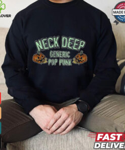 Neck Deep Generic Pop Punk Pumpkin Shirt