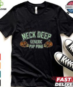 Neck Deep Generic Pop Punk Pumpkin Shirt