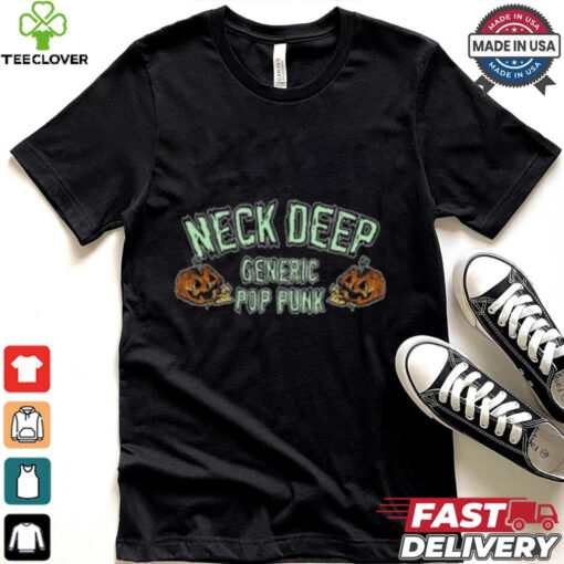 Neck Deep Generic Pop Punk Pumpkin Shirt