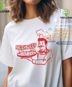 Neck Deep Store Neck Deep Dish Pizza Shirt