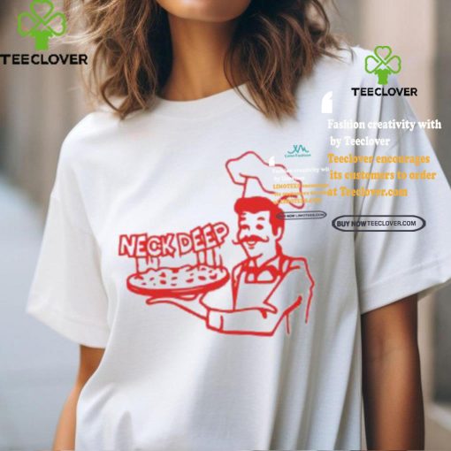 Neck Deep Store Neck Deep Dish Pizza Shirt