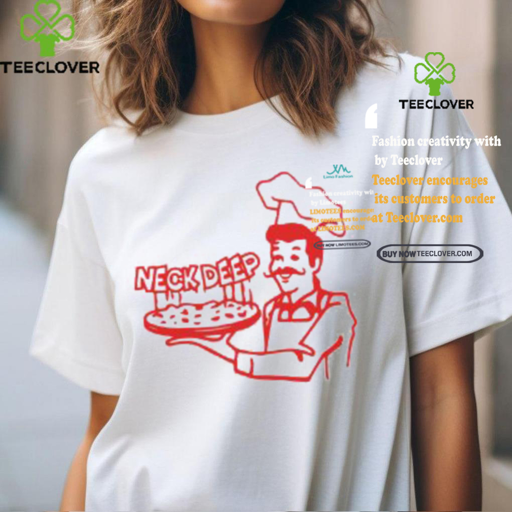 Neck Deep Store Neck Deep Dish Pizza Shirt Neck Deep Store Neck Deep Dish Pizza Shirt