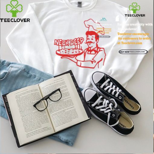Neck Deep Store Neck Deep Dish Pizza Shirt