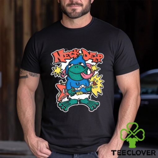 Neckdeepuk Neck Deep Frog shirt