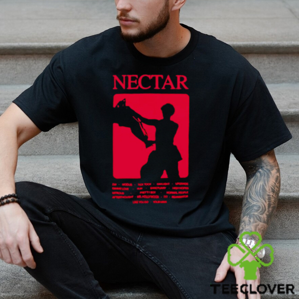 Nectar Red Tracklist shirt Nectar Red Tracklist shirt