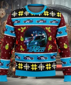 Need For Speed Ugly Christmas Sweater