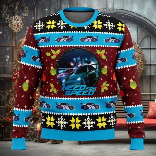 Need For Speed Ugly Christmas Sweater