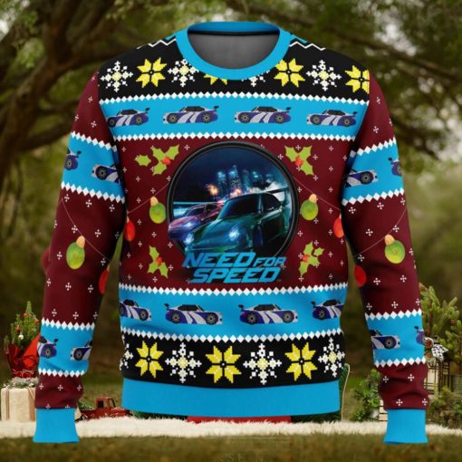 Need For Speed Ugly Christmas Sweater