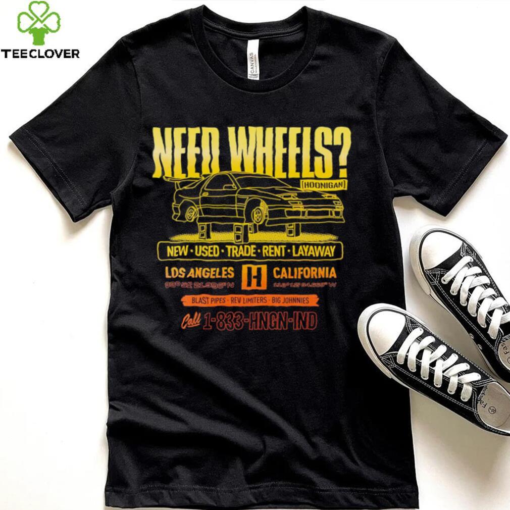 Need Wheels Short Sleeve Tee Shirt Need Wheels Short Sleeve Tee Shirt