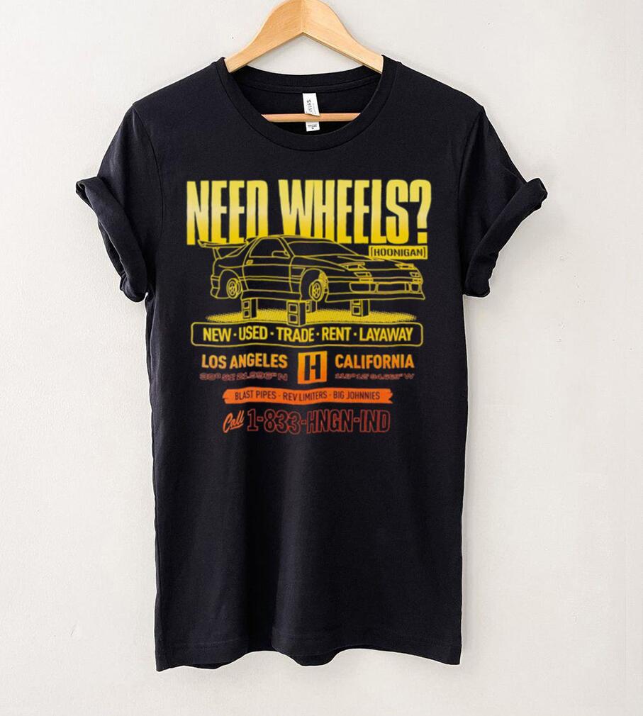Need Wheels Short Sleeve Tee Shirt Need Wheels Short Sleeve Tee Shirt