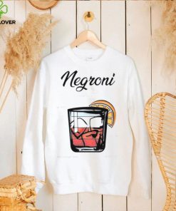 Negroni Cocktail Recipe Shirt