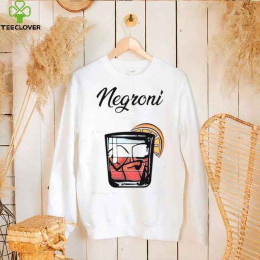Negroni Cocktail Recipe Shirt