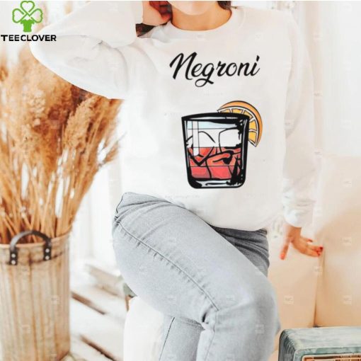 Negroni Cocktail Recipe Shirt