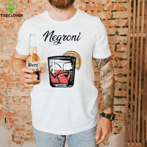 Negroni Cocktail Recipe Shirt